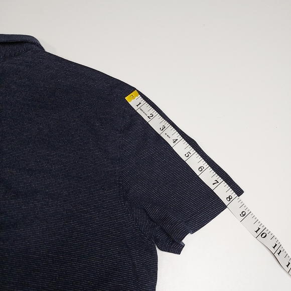 Calvin Klein Lrg. Slim Fit Mercerized Cotton Shirt - Picture 5 of 15